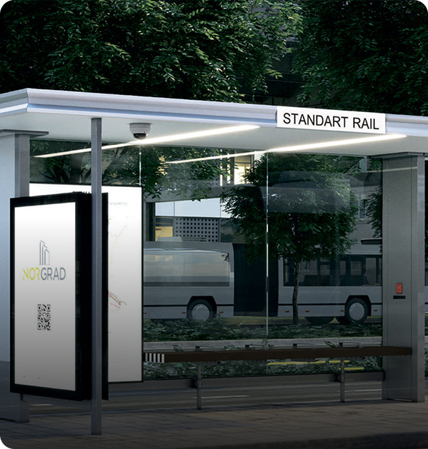 Остановка общественного транспорта — продукция Norgroup