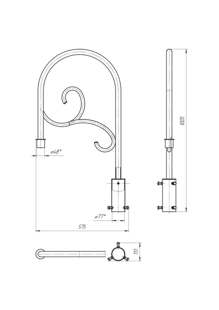 Кронштейн Curl